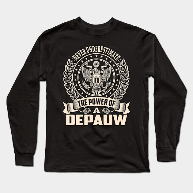 DEPAUW Long Sleeve T-Shirt by Darlasy